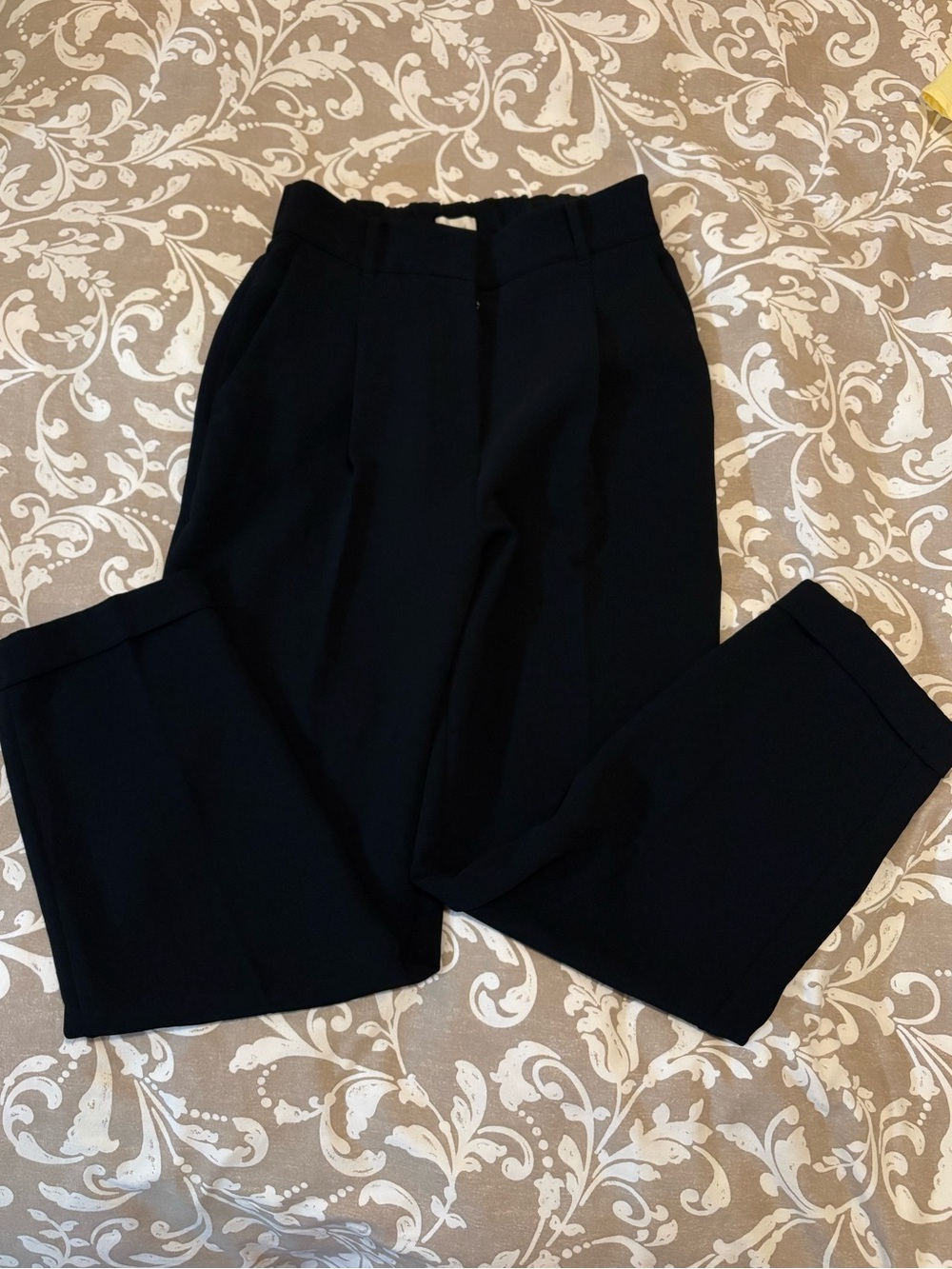 Wilfred Black High-Waist Trousers